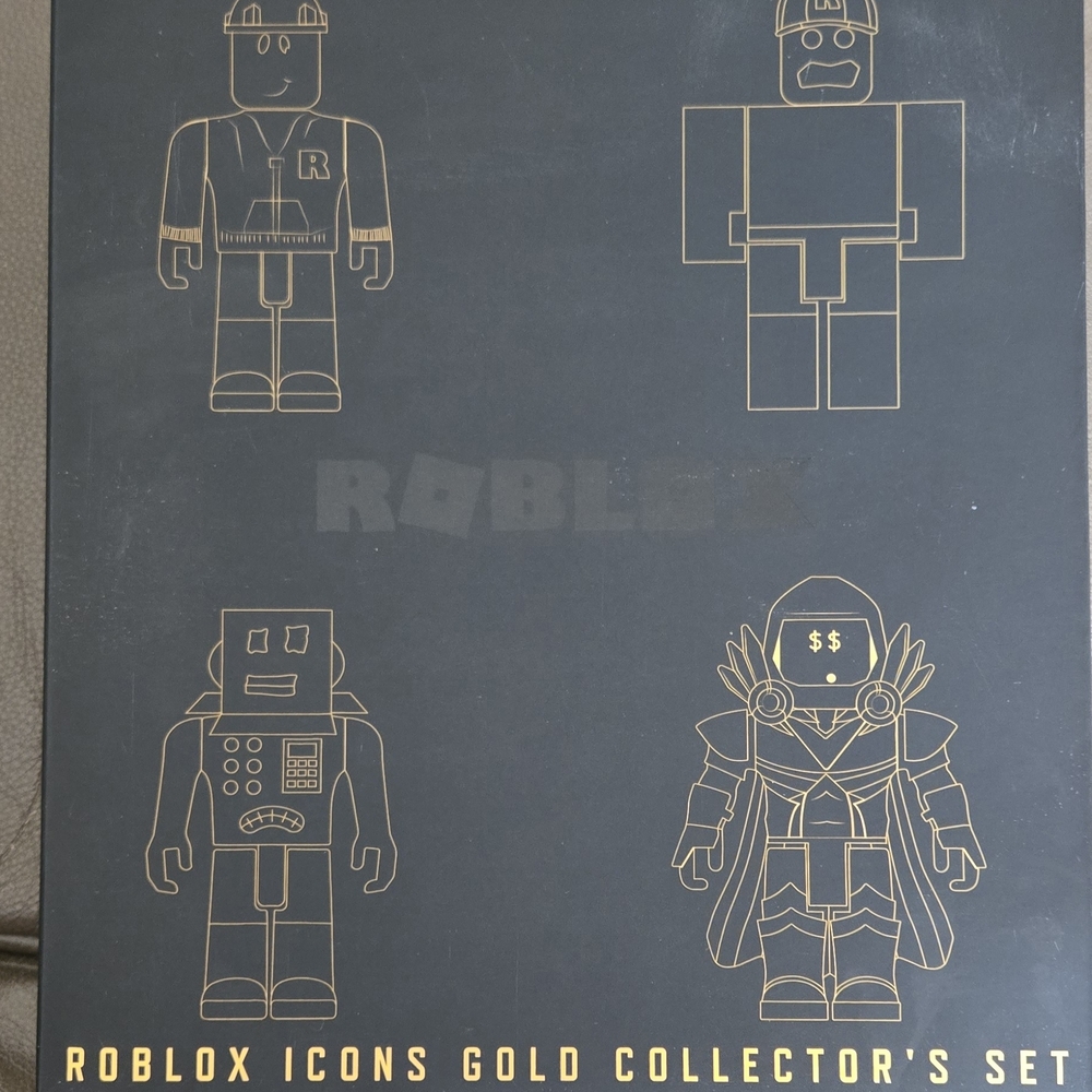 Roblox Icons Gold Collector's Set